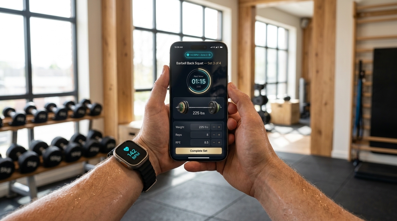 Forge Athletic Mobile Telemetry HUD and Smartwatch Integration
